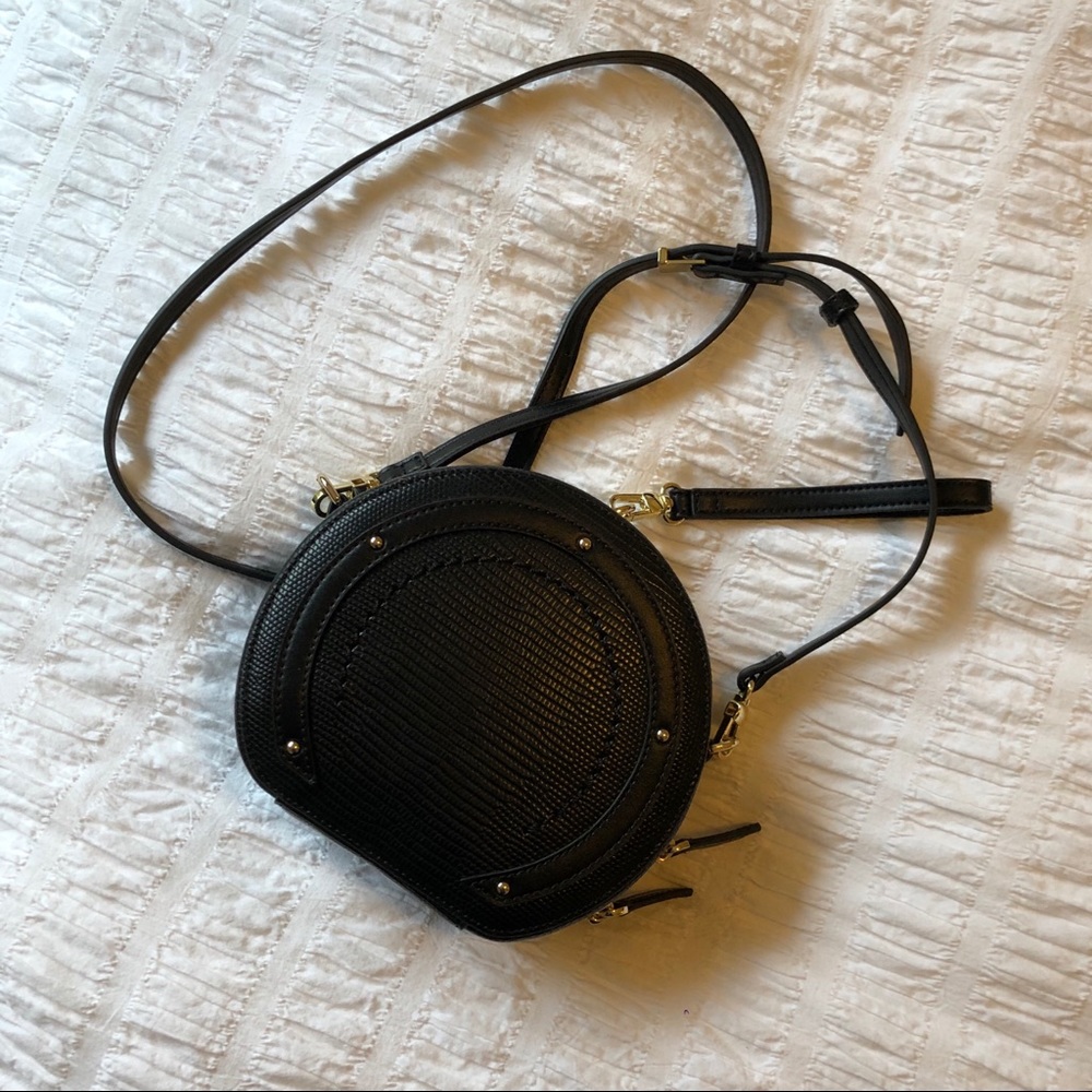 Black mini purse